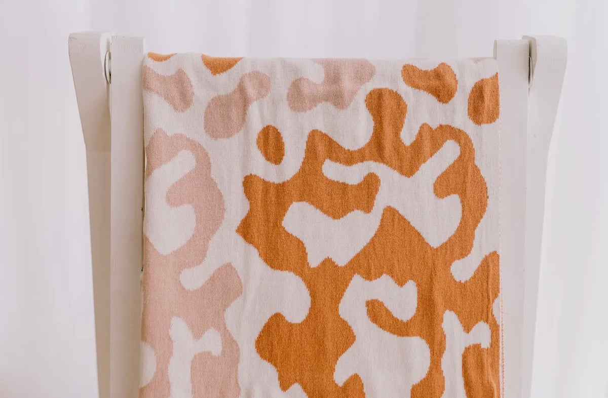 Micu Micu | Camouflage Pink Blanket