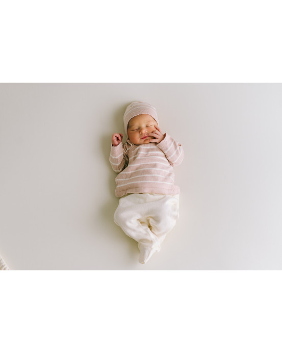Micu Micu | Pink Striped Newborn Set