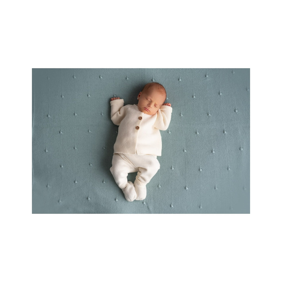 Micu Micu | Newborn Knit Set - Ecru