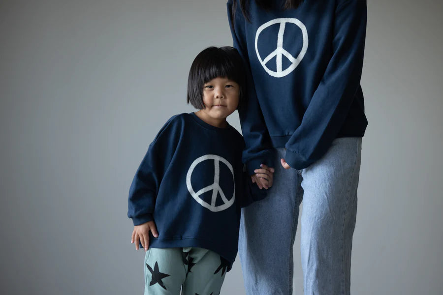 Oversized Sweatshirt | Peace Sign