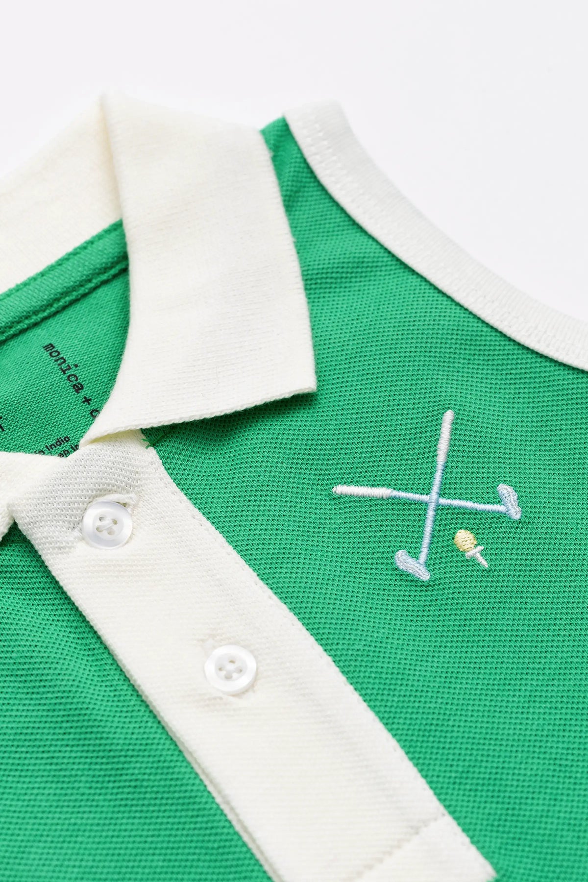 Monica &amp; Andy | Green Pleated Tennis Dress
