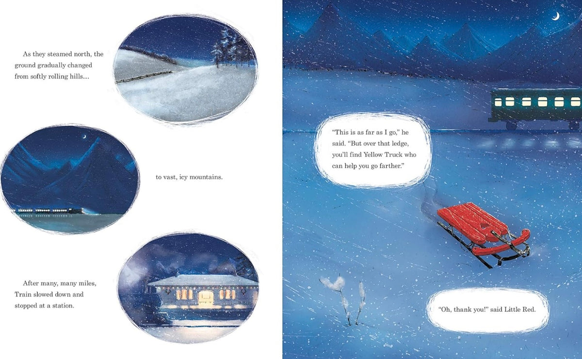 The Little Red Sleigh | A Heartwarming Christmas Book for Children