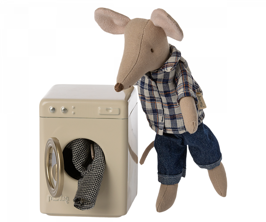 Maileg | Mouse Washing Machine