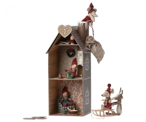 Maileg | Gingerbread House - Mouse