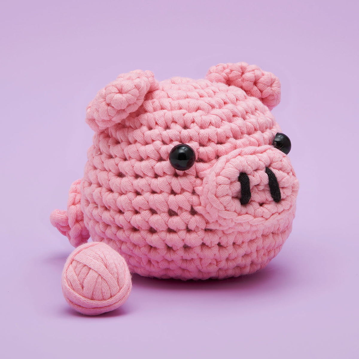 The Woobles | Bacon The Pig - Beginner Crochet Kit