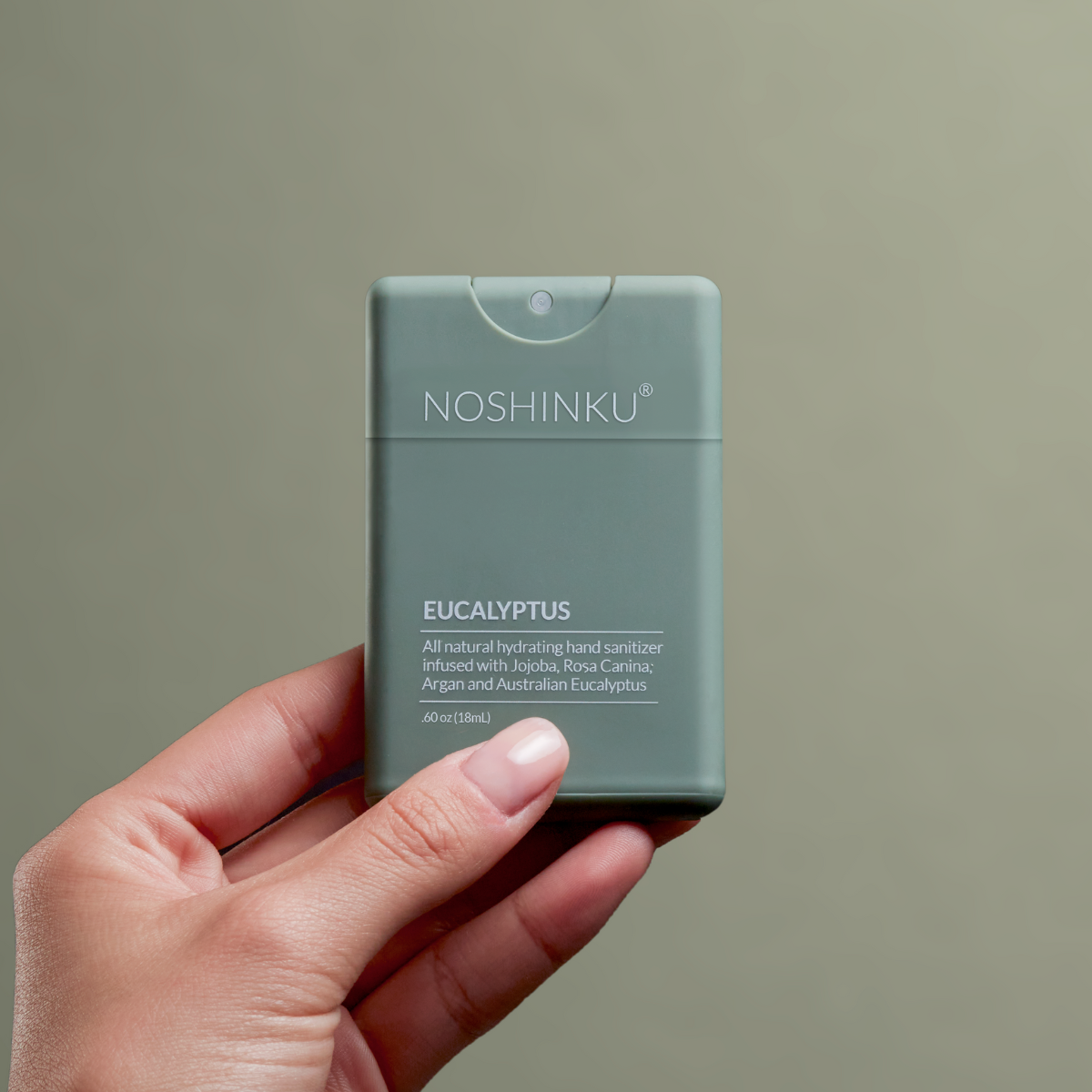 Noshinku | Refillable Eucalyptus Nourishing Hand Sanitizer Sprayer