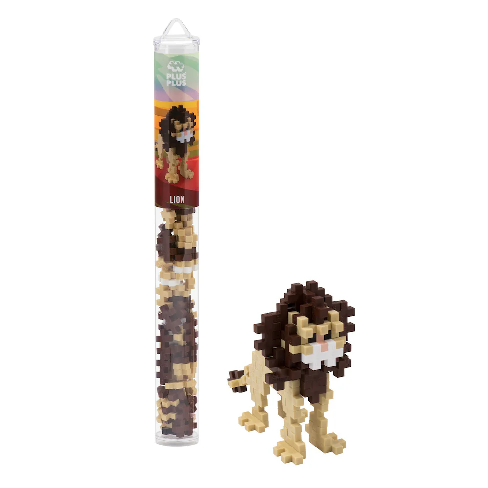 Plus-Plus | Tube - Lion - 70 Piece