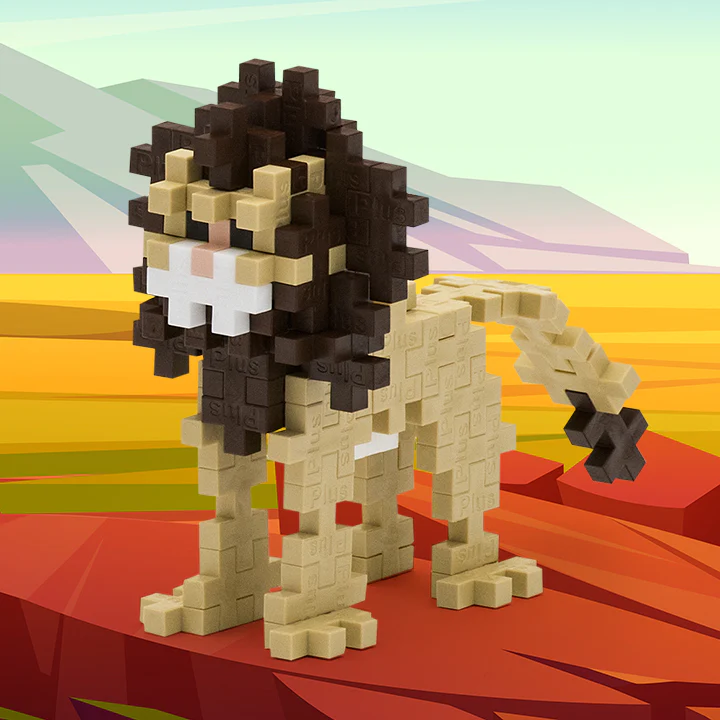 Plus-Plus | Tube - Lion - 70 Piece