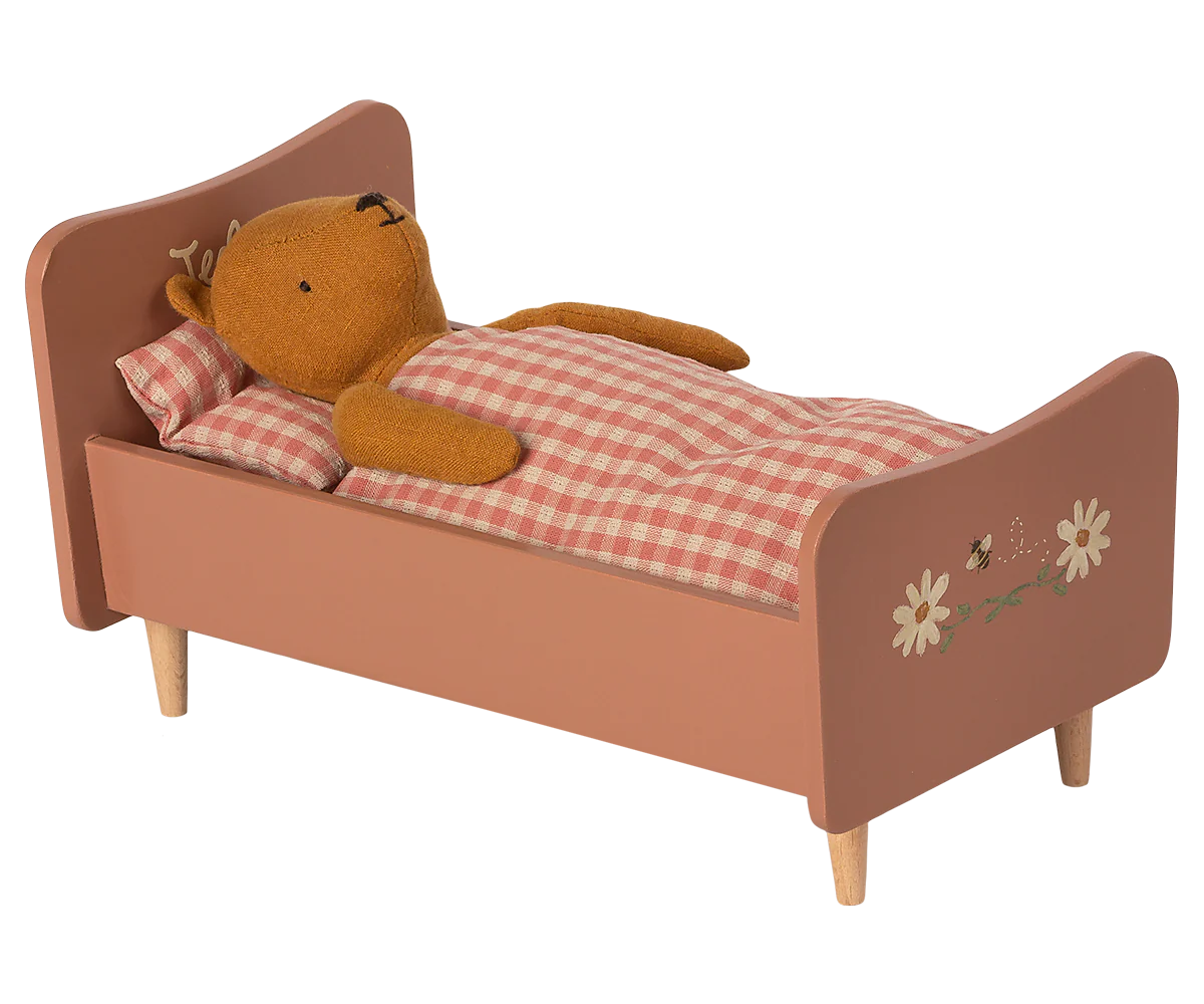 Maileg | Wooden Bed for Teddy Mum- Rose