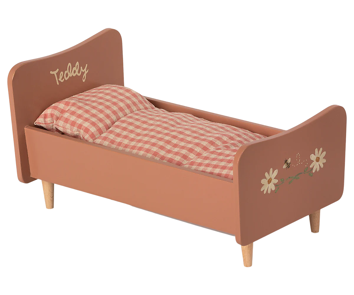 Maileg | Wooden Bed for Teddy Mum- Rose