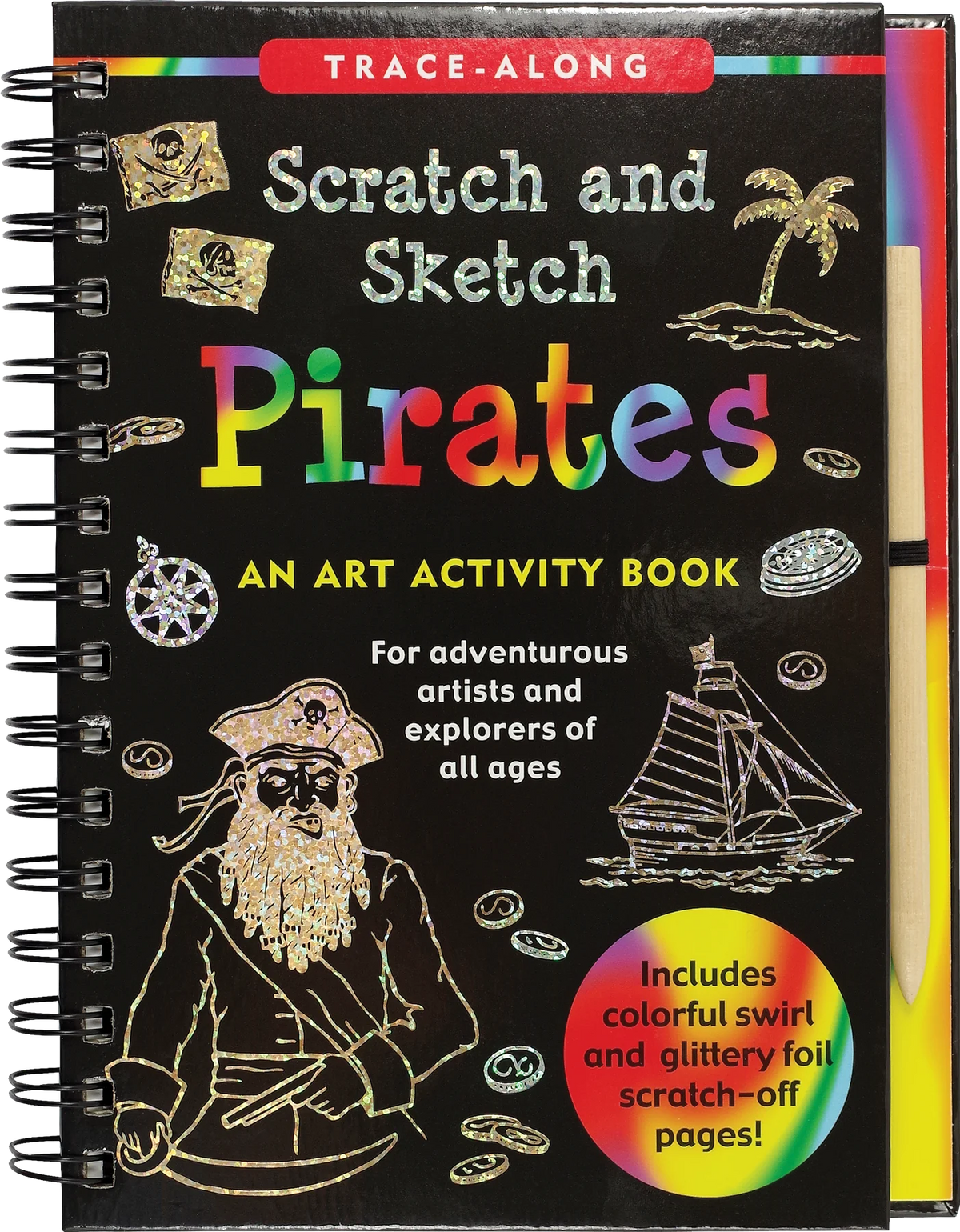 Trace-Along | Scratch and Sketch Pirates
