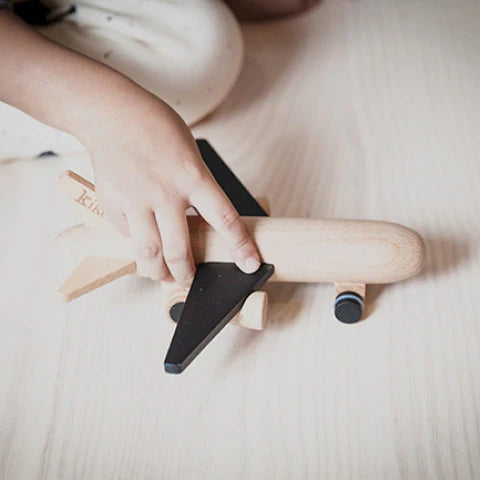 Kiko | Hikoki Jet - Wooden Wind-up Plane