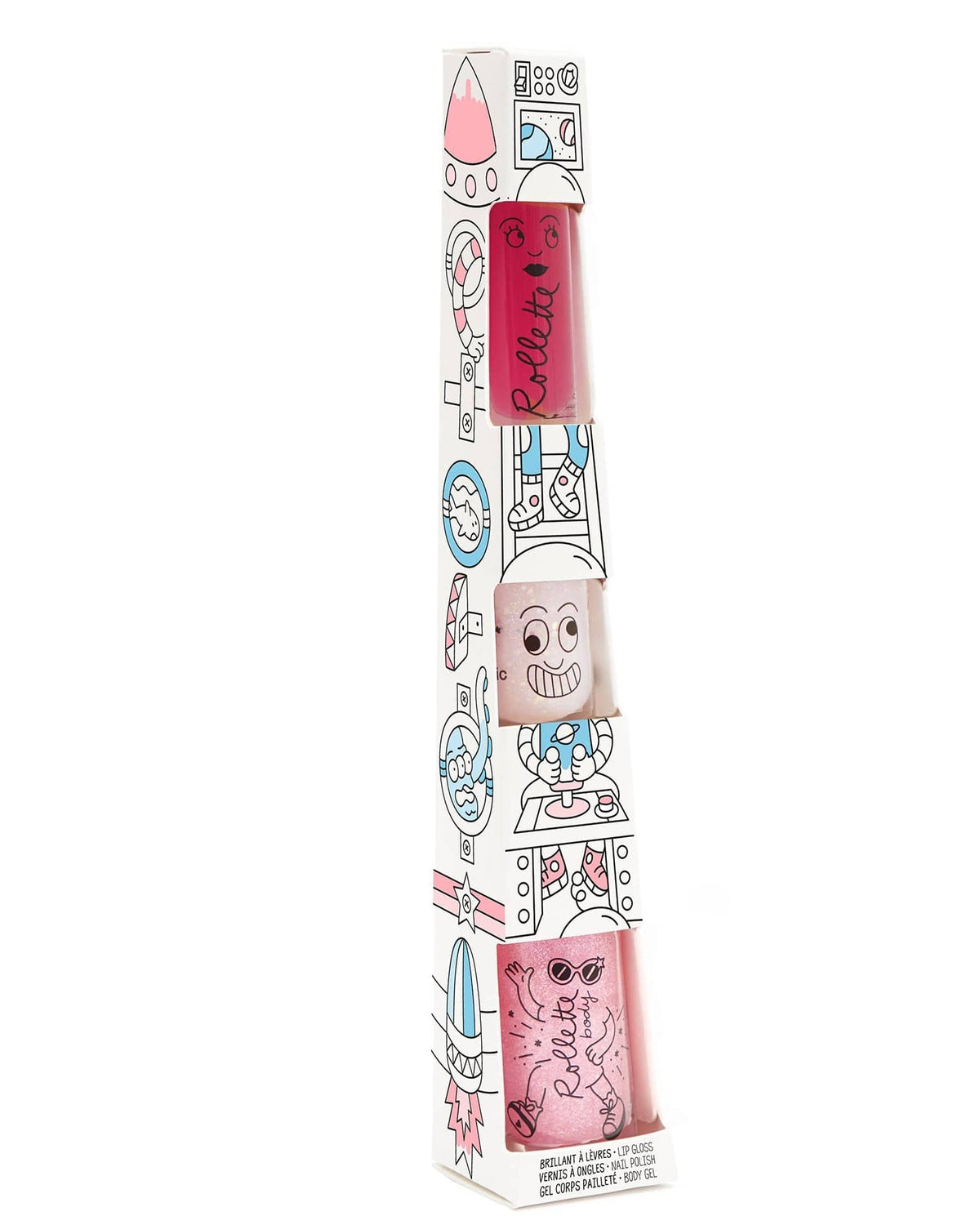 Nailmatic | Lip Gloss, Nail Polish, Body Gel Trio