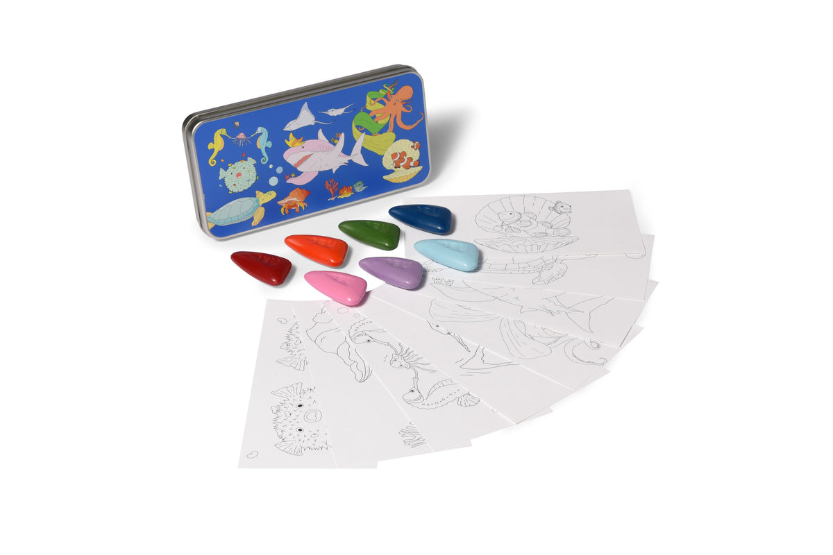 Colorjeu | Coloring Kit - Ocean Creatures