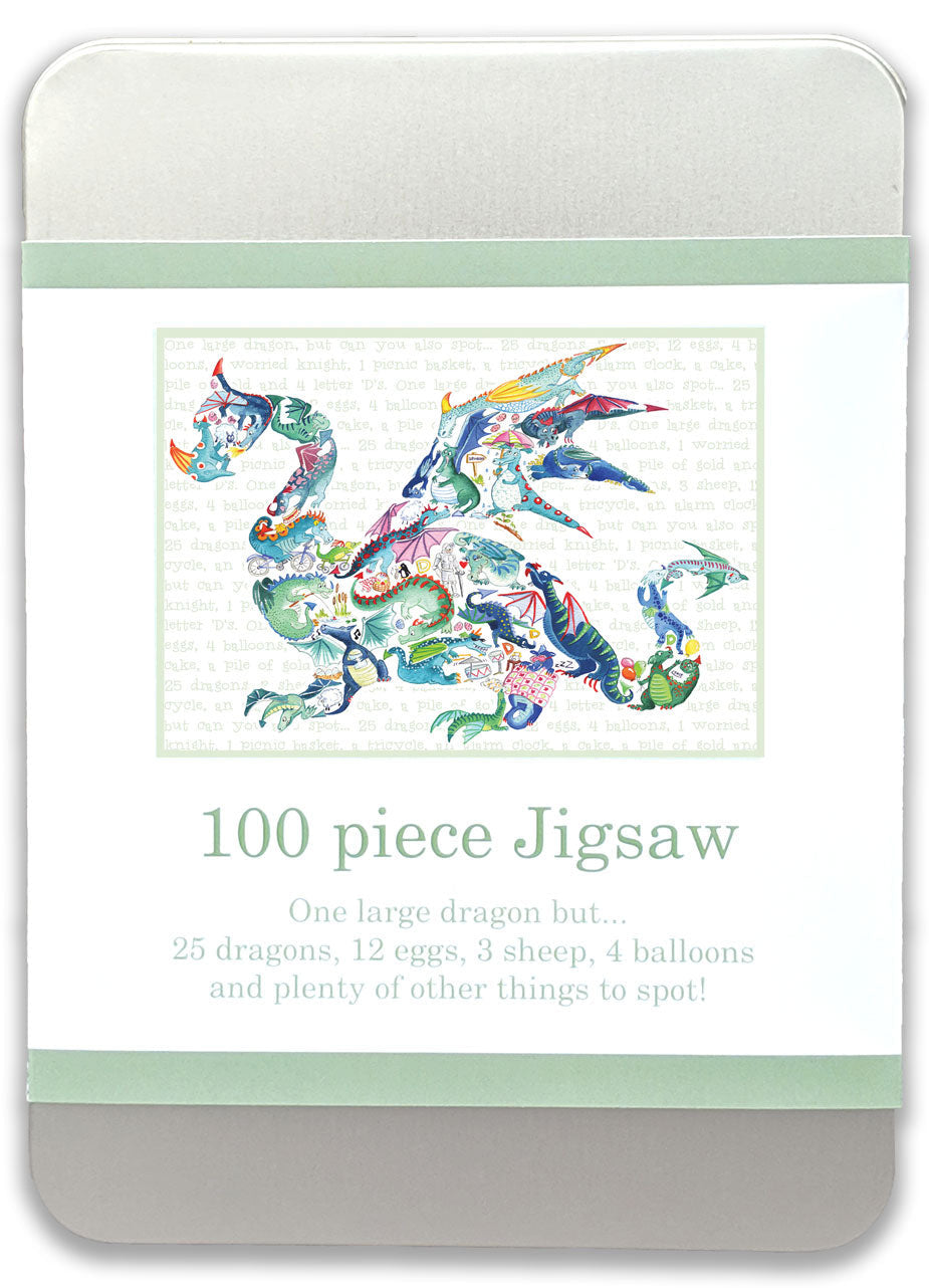 100 Piece Dragon Jigsaw Puzzle