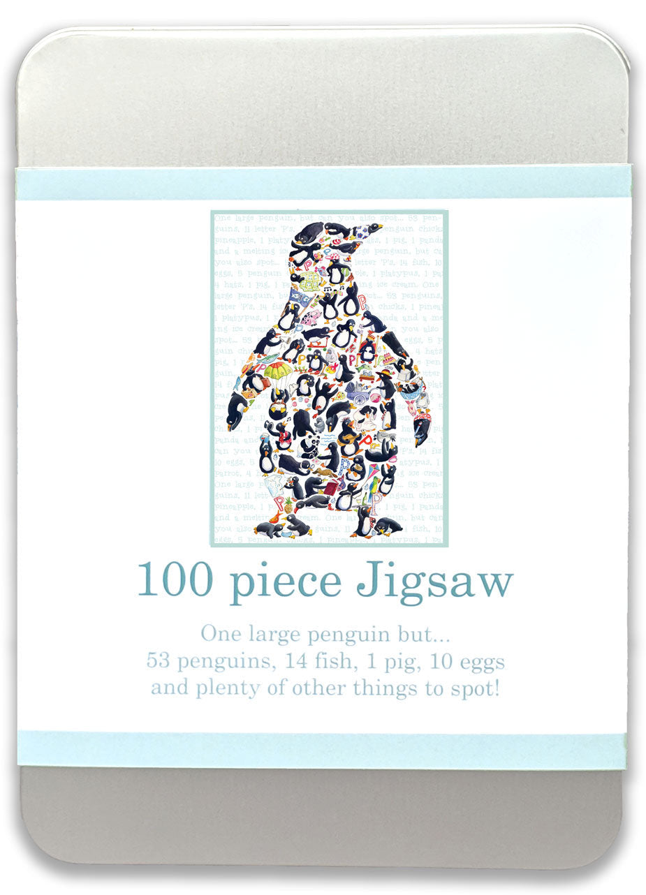 100 Piece Penguin Jigsaw Puzzle