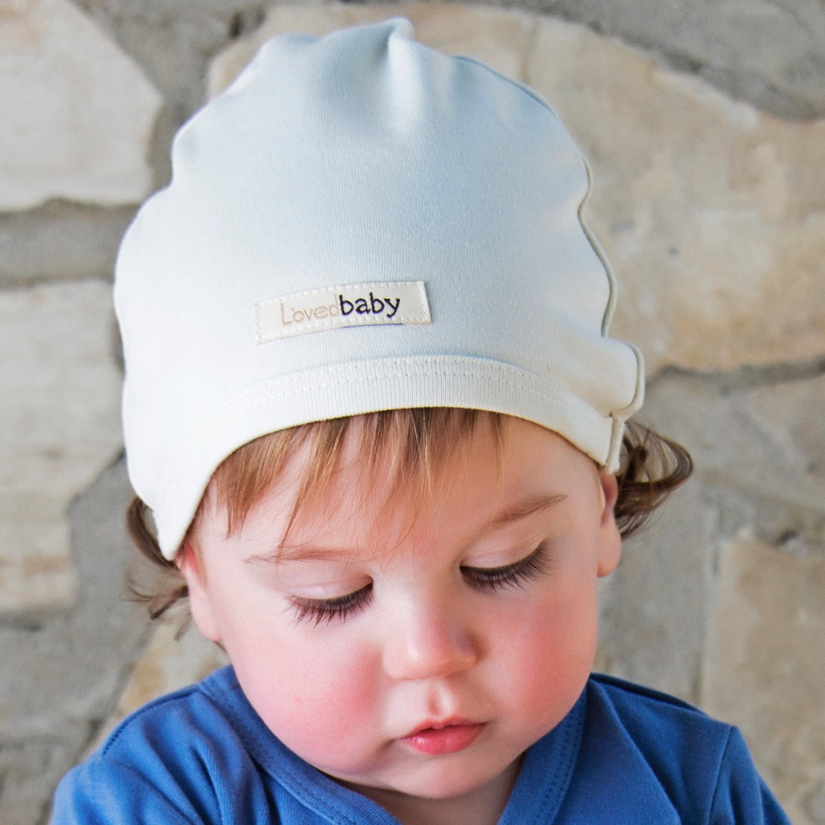 L&#39;ovedbaby | Organic Cute Cap - Stone