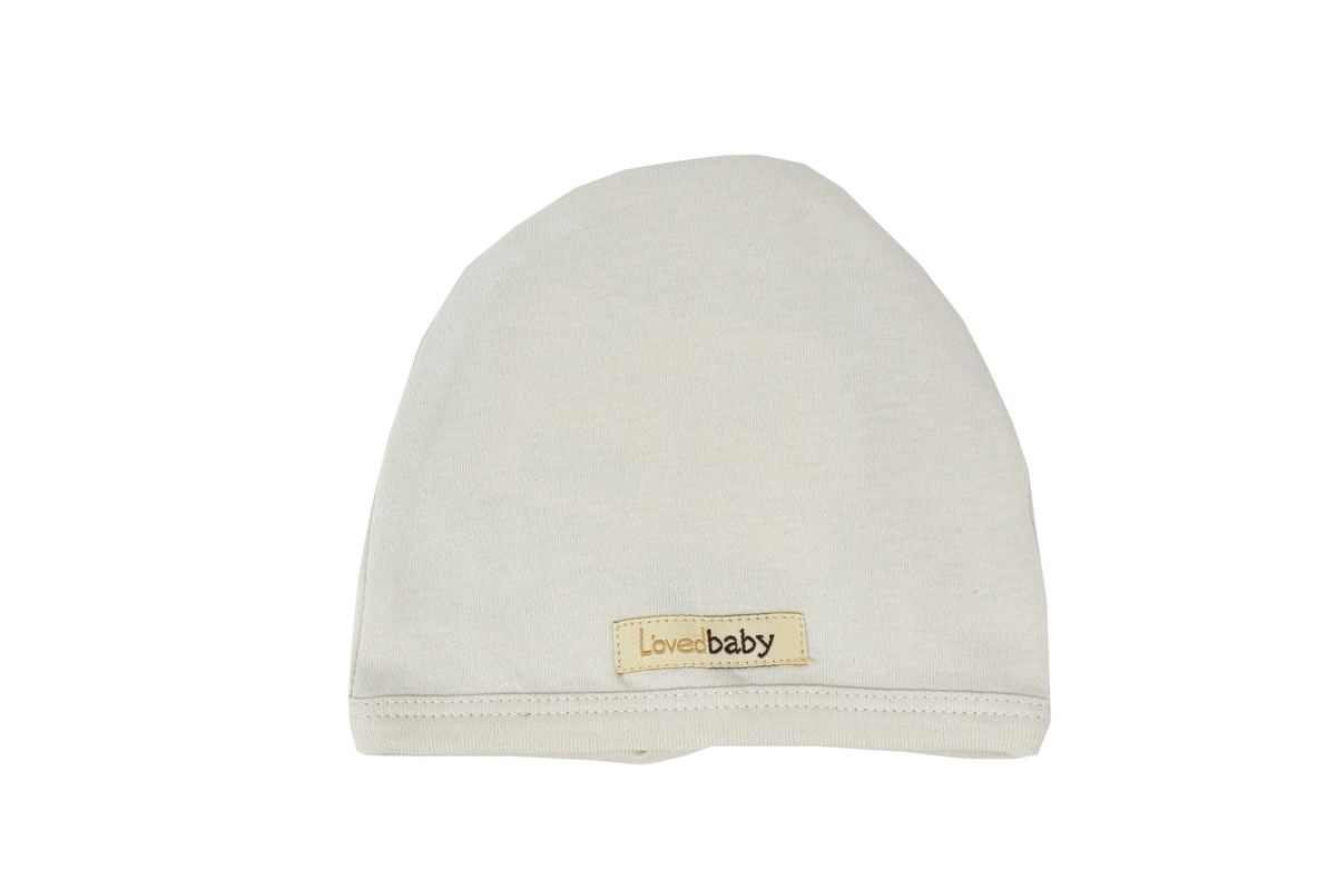 L&#39;ovedbaby | Organic Cute Cap - Stone