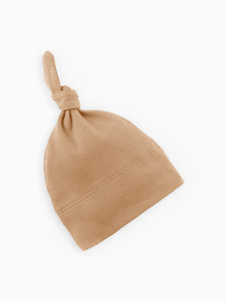 Colored Organics | Classic Knotted Hat - Tan