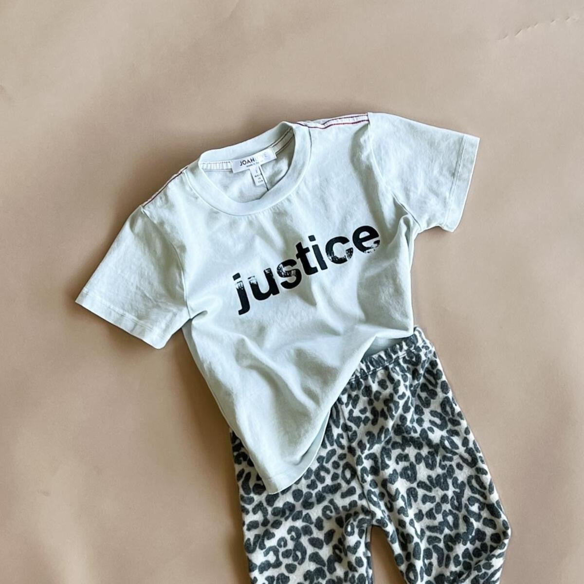JOAH LOVE | Justice Tee - Cement