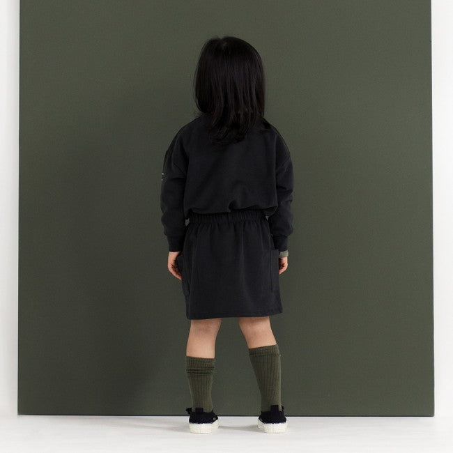 Gray Label | Pocket Skirt - Nearly Black
