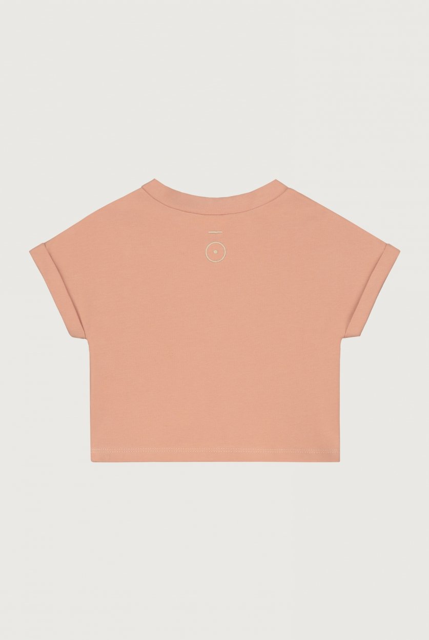 Gray Label | Baby Roll Up Tee - Rustic Clay