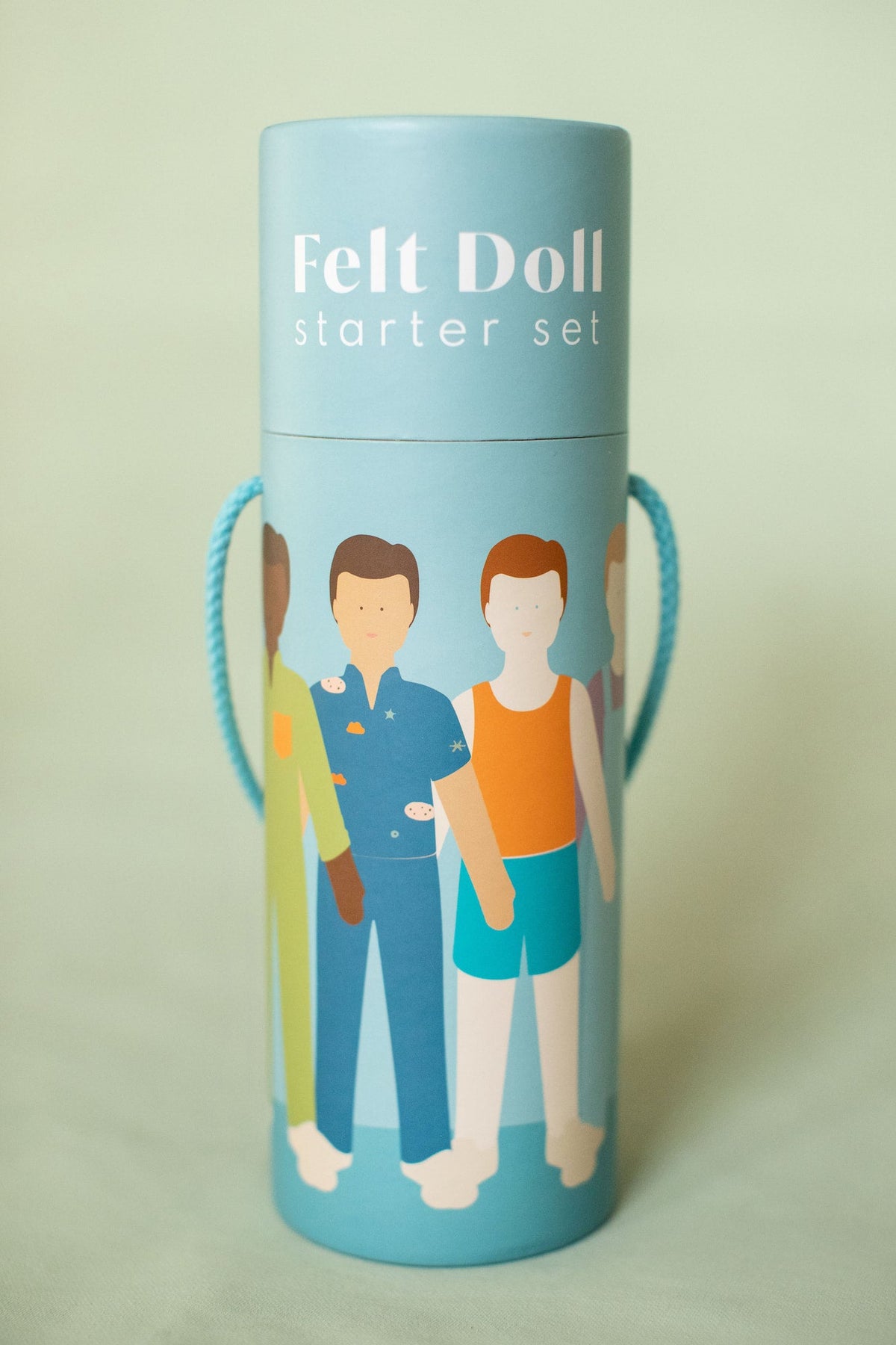 Lowercase Toys | Felt Doll Boy Starter Kit - Cocoa