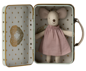 Maileg | Angel Mouse in Suitcase