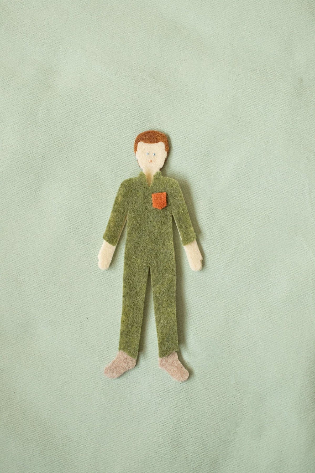 Lowercase Toys | Felt Doll Boy Starter Kit - Cinnamon