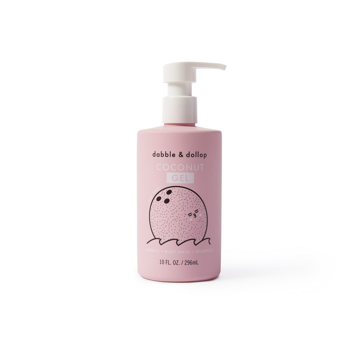 Dabble &amp; Dollop | Coconut 3 in 1 Shampoo, Bubble Bath &amp; Body Wash