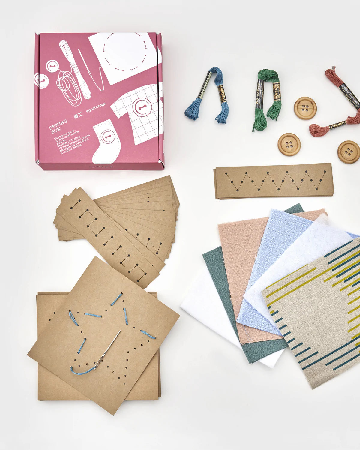 Eguchi Toys Learning Set | Sewing Box