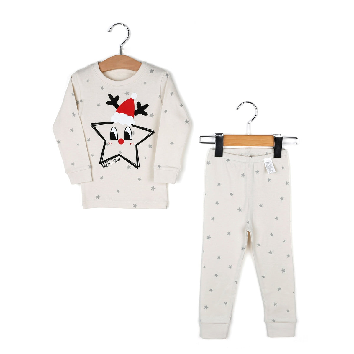 Maykids | Holiday Star Organic Christmas Pajama Set