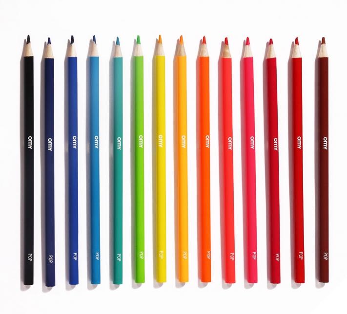OMY - Neon & Metallic Colored Pencils - Seedling & Co.