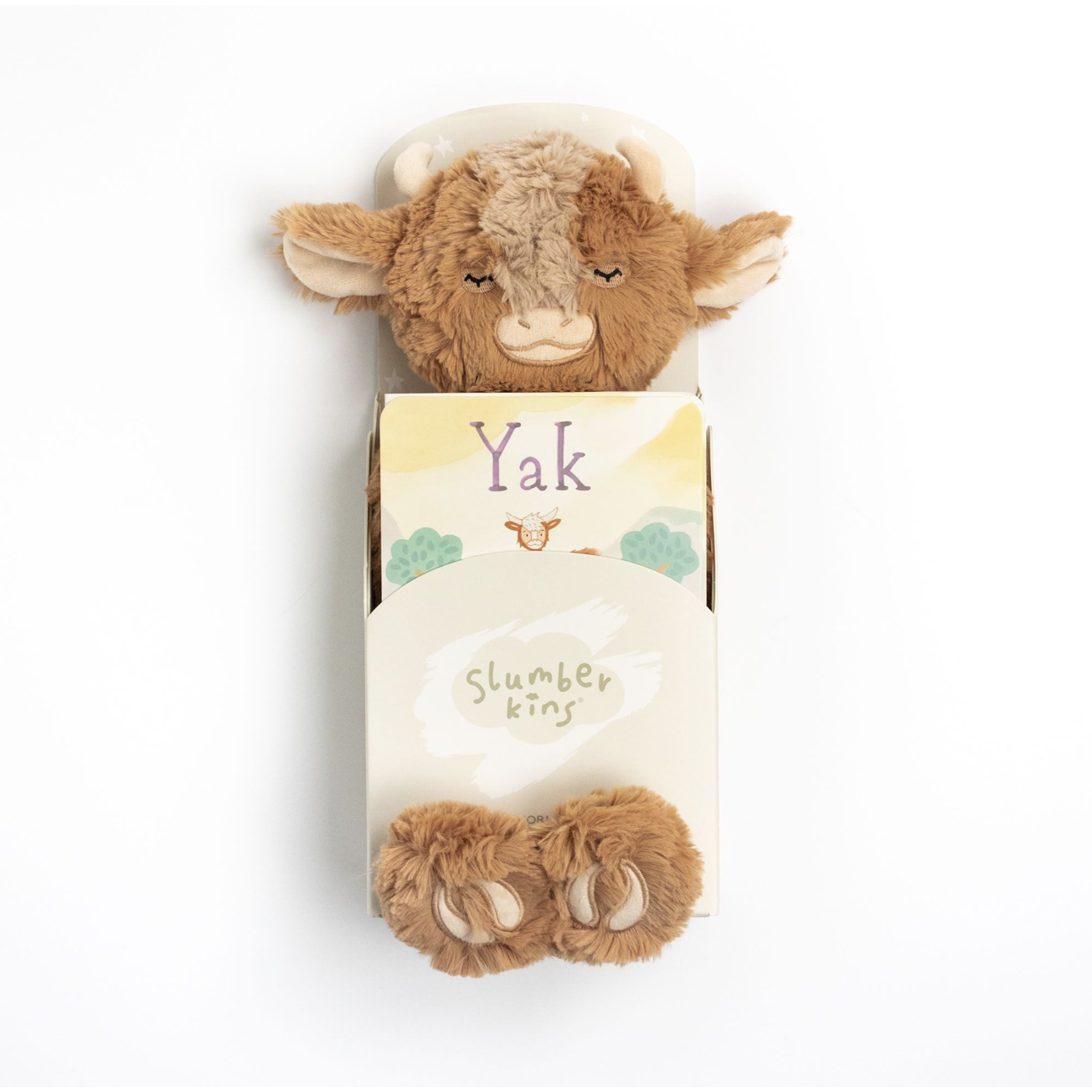 slumberkins yak kin in package with book